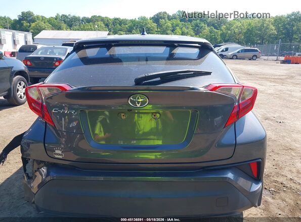 NMTKHMBX7JR043881 2018 TOYOTA C-HR Gray 