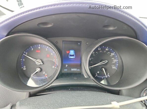 NMTKHMBX8LR111852 2020 TOYOTA C-HR Белый Вид щитка приборов