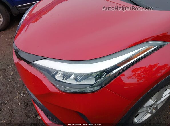 NMTKHMBX8LR112614 2020 TOYOTA C-HR Красный Вид спереди