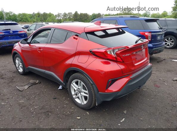 NMTKHMBX8LR112614 2020 TOYOTA C-HR Красный Задняя левая четверть