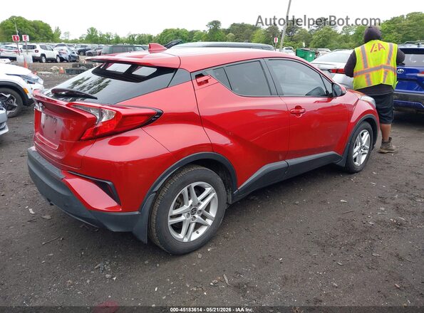 NMTKHMBX8LR112614 2020 TOYOTA C-HR Красный Задняя правая четверть