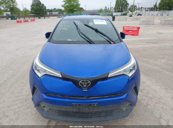 NMTKHMBX9JR053506 2018 TOYOTA C-HR Blue 