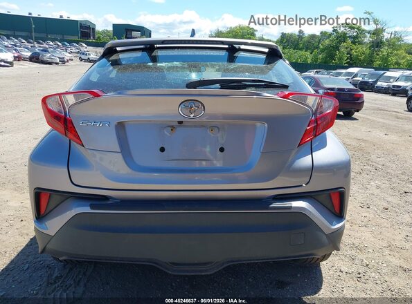 NMTKHMBX9LR109530 2020 TOYOTA C-HR Gray 
