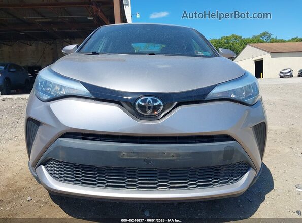 NMTKHMBX9LR109530 2020 TOYOTA C-HR Gray Instrument cluster view
