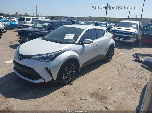 NMTKHMBX9NR145513 2022 TOYOTA C-HR Белый Передняя левая четверть