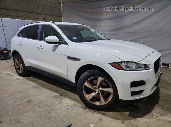 SADCJ2BV2HA098148 2017 JAGUAR F-PACE Белый Передняя правая четверть