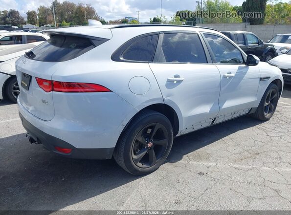 SADCJ2BVXHA893478 2017 JAGUAR F-PACE White Trasero derecho