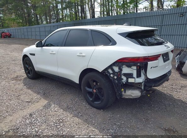 SADCJ2EU5MA675266 2021 JAGUAR F-PACE White Tył lewy