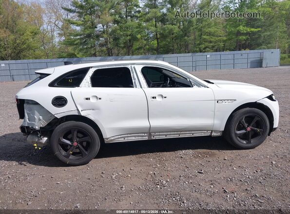SADCJ2EU5MA675266 2021 JAGUAR F-PACE White Widok z przodu