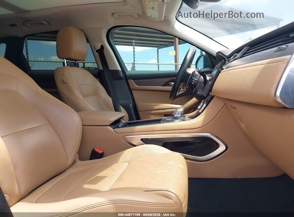 SADCJ2EX2MA674456 2021 JAGUAR F-PACE Blue Vista interior delantera