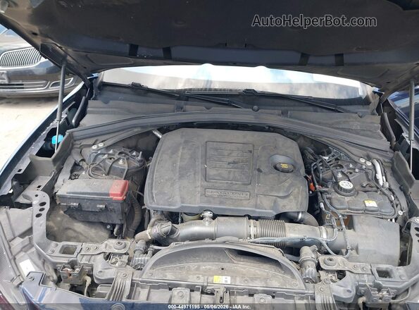 SADCJ2EX2MA674456 2021 JAGUAR F-PACE Blue Vista trasera