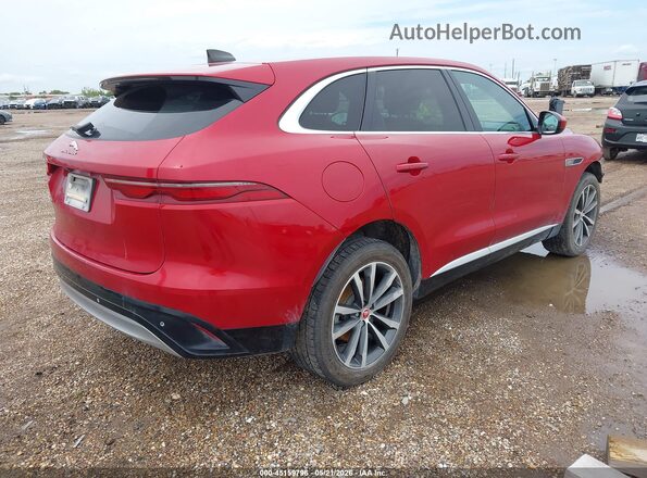 SADCJ2EX5PA706580 2023 JAGUAR F-PACE Burgundy უკანა მარჯვენა