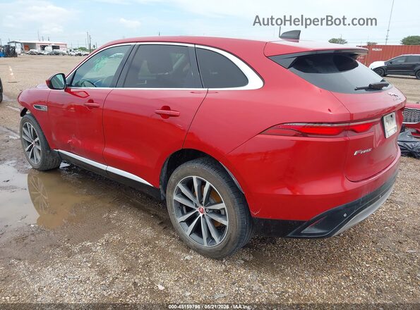 SADCJ2EX5PA706580 2023 JAGUAR F-PACE Burgundy უკანა მარცხენა