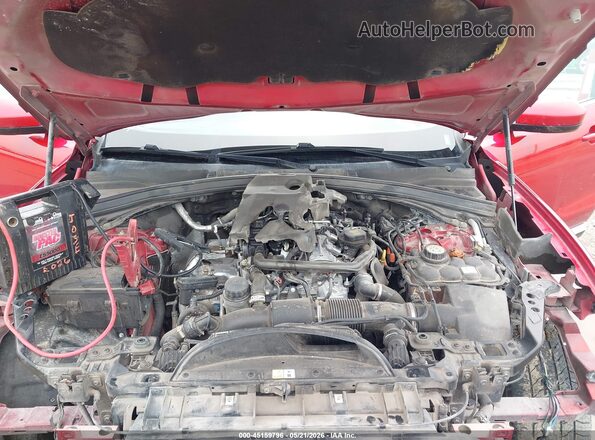 SADCJ2EX5PA706580 2023 JAGUAR F-PACE Burgundy უკანა ხედი