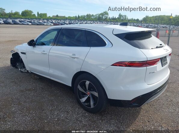 SADCJ2EX6NA690919 2022 JAGUAR F-PACE White Հետևի ձախ