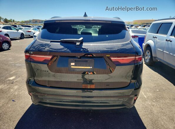 SADCJ2EX7MA679555 2021 JAGUAR F-PACE Black Widok z tyłu