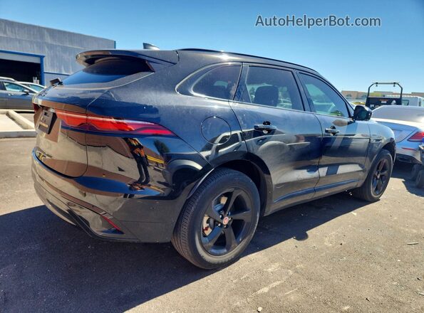 SADCJ2EX7MA679555 2021 JAGUAR F-PACE Black Tył prawy