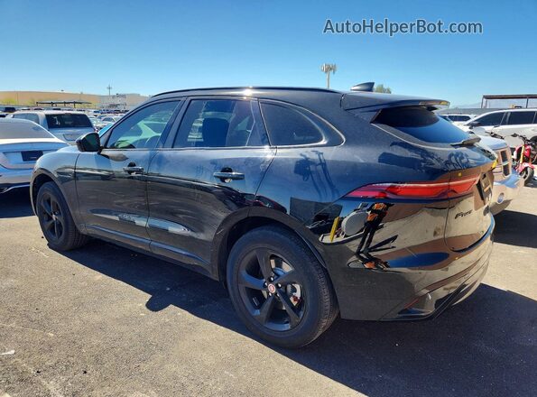 SADCJ2EX7MA679555 2021 JAGUAR F-PACE Black Tył lewy