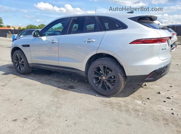 SADCJ2EX9MA684109 2021 JAGUAR F-PACE Silver Задня ліва чверть