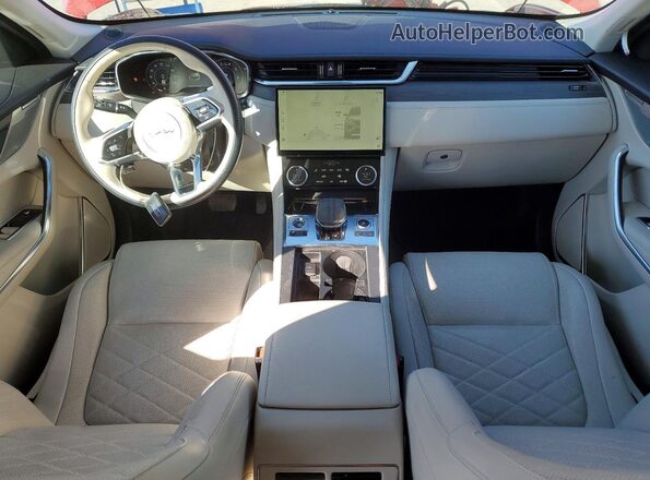 SADCJ2EXXPA707451 2023 JAGUAR F-PACE Red Widok deski rozdzielczej