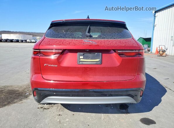 SADCJ2EXXPA707451 2023 JAGUAR F-PACE Red Widok z tyłu