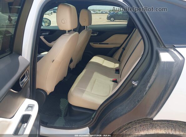 SADCJ2FN2JA257850 2018 JAGUAR F-PACE White Widok naklejki z numerem VIN