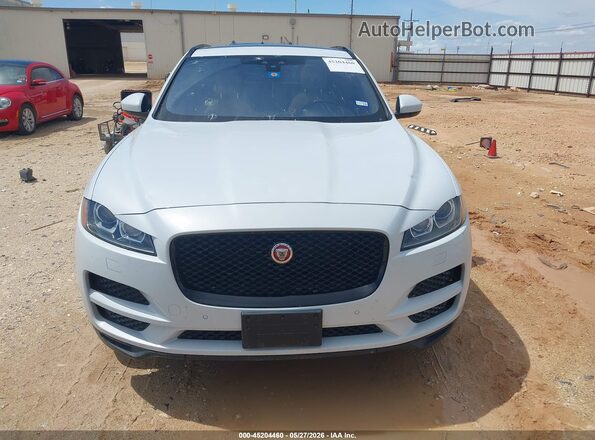 SADCJ2FN2JA257850 2018 JAGUAR F-PACE White Widok zestawu wskaźników