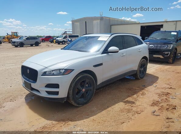 SADCJ2FN2JA257850 2018 JAGUAR F-PACE White Przód lewy