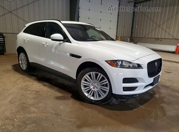SADCJ2FN8KA356528 2019 JAGUAR F-PACE White Передня права чверть