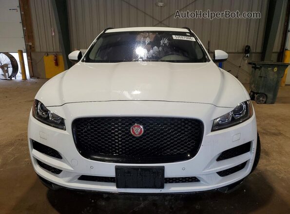 SADCJ2FN8KA356528 2019 JAGUAR F-PACE White Вид спереду