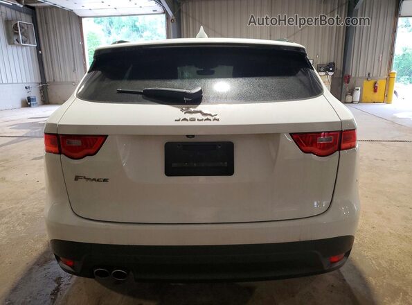 SADCJ2FN8KA356528 2019 JAGUAR F-PACE White Вид ззаду