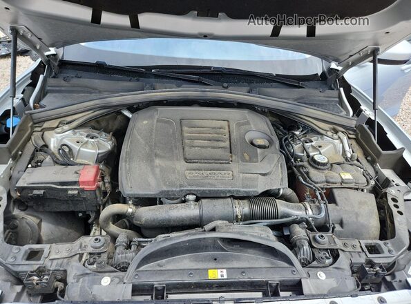 SADCJ2FX2KA610543 2019 JAGUAR F-PACE Silver ძრავის განყოფილების ხედი