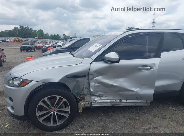 SADCJ2FX5JA289466 2018 JAGUAR F-PACE Серебряный Вид спереди