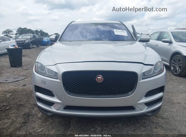 SADCJ2FX5JA289466 2018 JAGUAR F-PACE Серебряный Вид щитка приборов