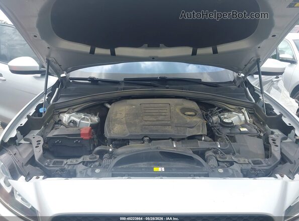 SADCJ2FX5JA289466 2018 JAGUAR F-PACE Серебряный Вид сзади