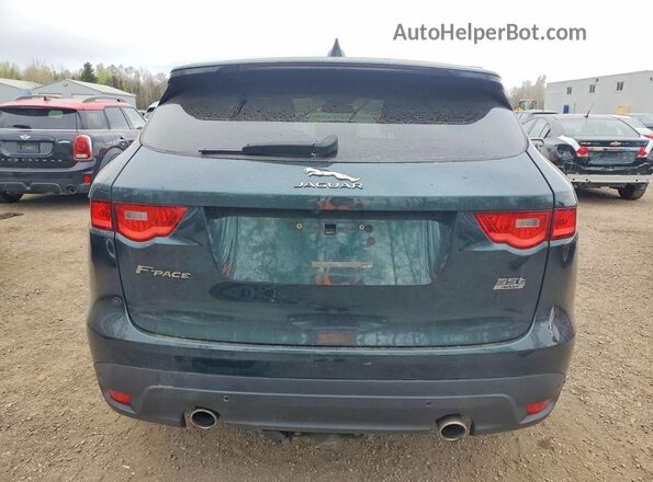 SADCK2BV2HA095361 2017 JAGUAR F-PACE Зеленый Вид сзади