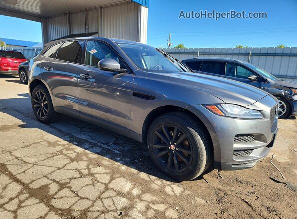 SADCK2BV7HA898246 2017 JAGUAR F-PACE Gray Передня права чверть