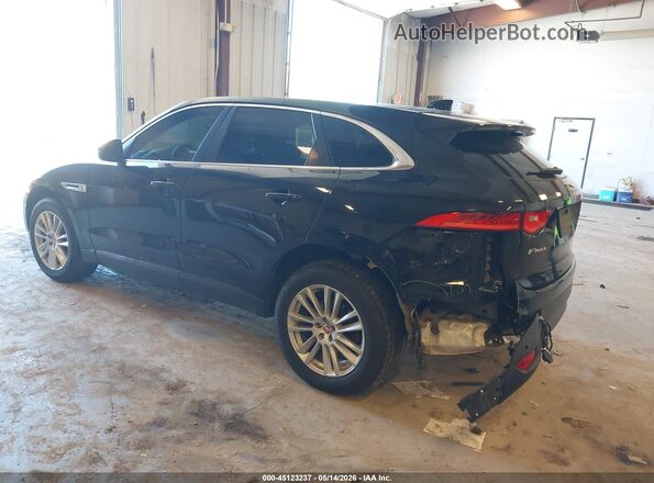 SADCK2EV6JA271183 2018 JAGUAR F-PACE Черный Задняя левая четверть