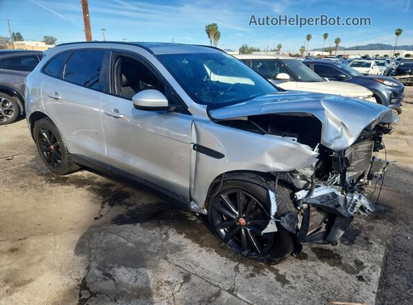 SADCK2FX0JA294328 2018 JAGUAR F-PACE Silver Delantero derecho