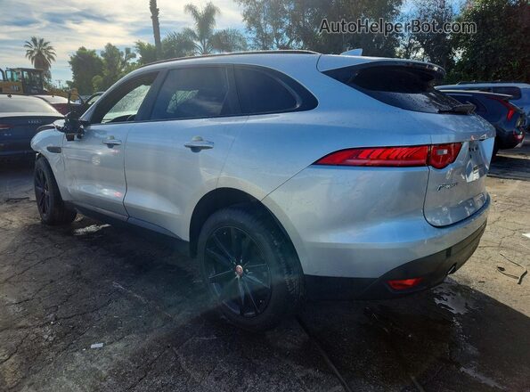 SADCK2FX0JA294328 2018 JAGUAR F-PACE Silver Trasero izquierdo