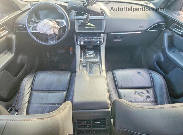 SADCK2FX0JA294328 2018 JAGUAR F-PACE Silver Vista del salpicadero