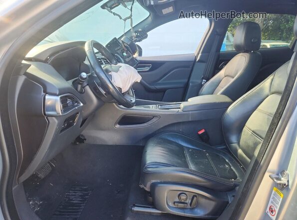 SADCK2FX0JA294328 2018 JAGUAR F-PACE Silver Vista interior delantera
