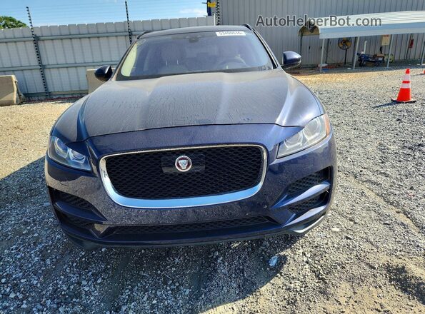 SADCK2FX2KA358807 2019 JAGUAR F-PACE Blue წინა ხედი