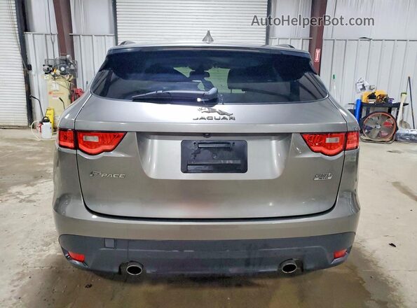 SADCK2FX4JA289035 2018 JAGUAR F-PACE Gray უკანა ხედი