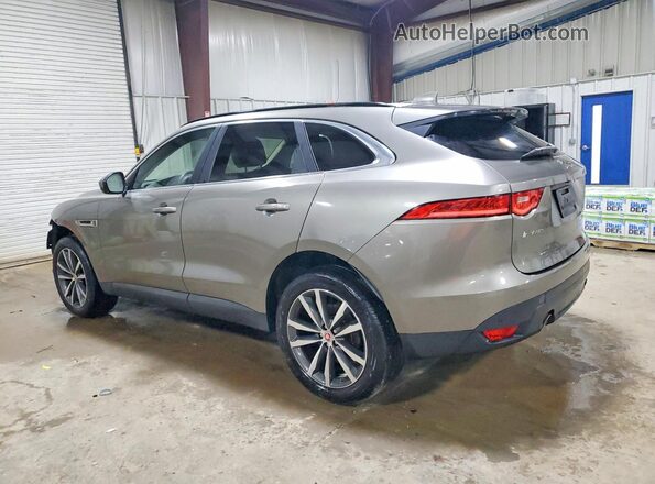 SADCK2FX4JA289035 2018 JAGUAR F-PACE Gray უკანა მარცხენა