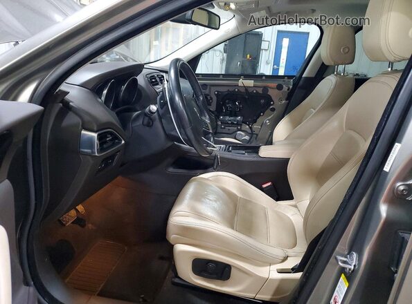 SADCK2FX4JA289035 2018 JAGUAR F-PACE Gray წინა სალონის ხედი