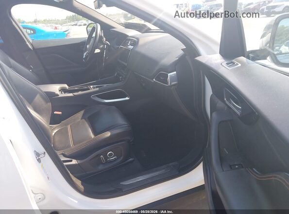 SADCK2FX6LA627389 2020 JAGUAR F-PACE White Vista interior delantera