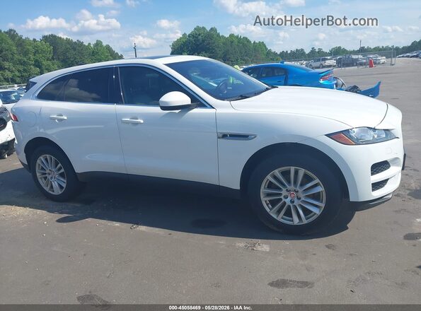 SADCK2FX6LA627389 2020 JAGUAR F-PACE White Vista interior trasera