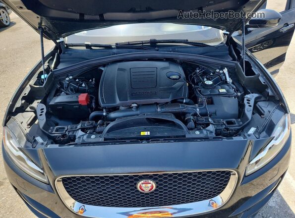 SADCK2FX7JA351284 2018 JAGUAR F-PACE Black Widok wnętrza z tyłu