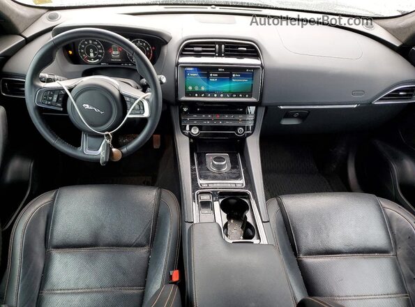 SADCK2FX9LA639729 2020 JAGUAR F-PACE Black Առջևի վահանակի տեսք